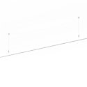 Wever & Ducré Track Profile 3M Strex System | Suspended Indirect Light