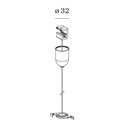 Wever & Ducré Suspension Set 3.0M 3-Phase Track | Suspended