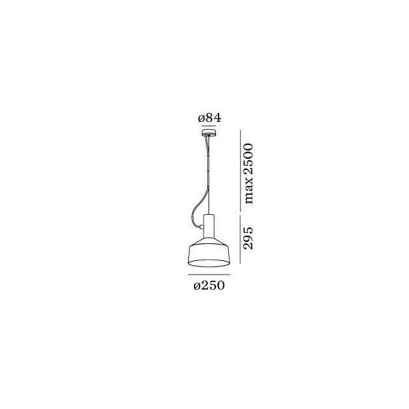 Wever & Ducré Roomor Cable 1.2 E27 Hängelampe