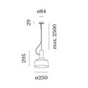 Wever & Ducré Roomor Cable 1.2 PAR16 Suspension lamp