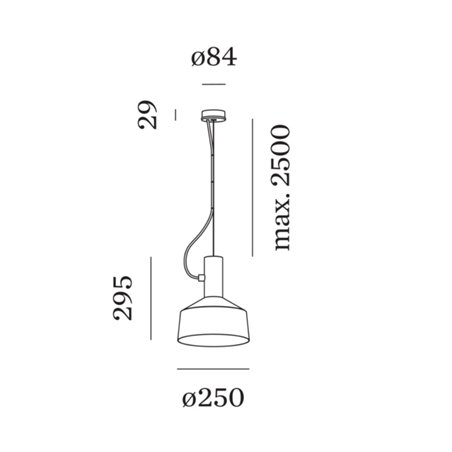 Wever & Ducré Roomor Cable 1.2 PAR16 Suspension lamp