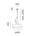 Wever & Ducré Roomor Cable 1.3 PAR16 Suspension lamp