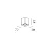 Wever & Ducré Docus Mini 1.0 Deckenlampe