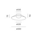 Wever & Ducré Clea 1.0 Ceiling lamp