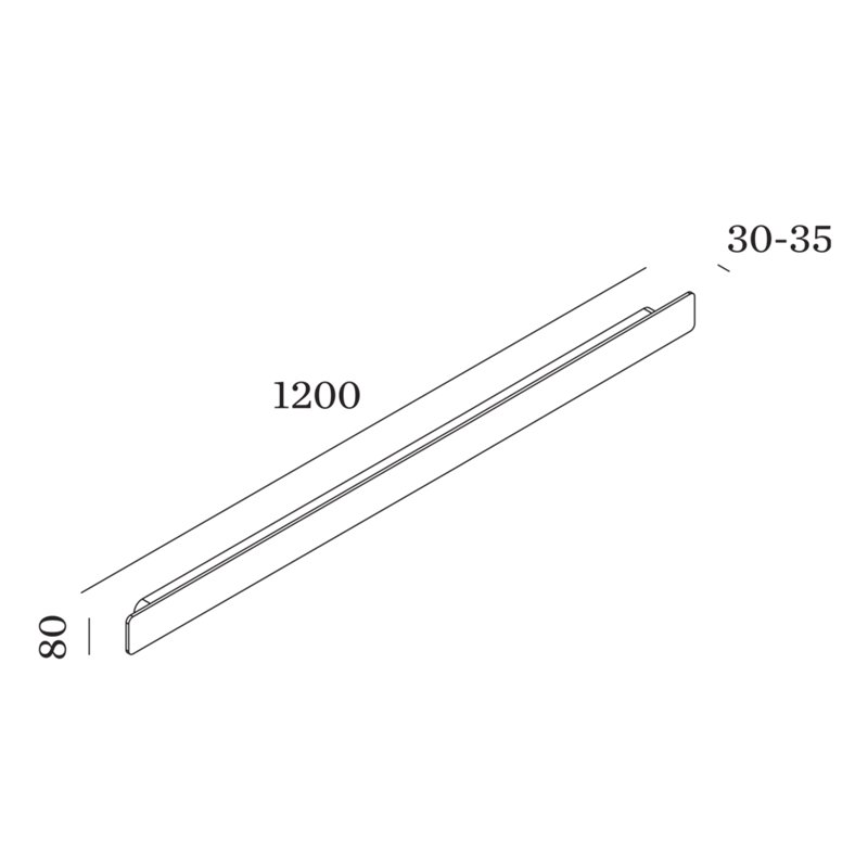 Wever & Ducré Miles 12.0 Wandlampe