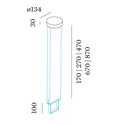 Wever & Ducré Palos Round 2.0 Garden lamp