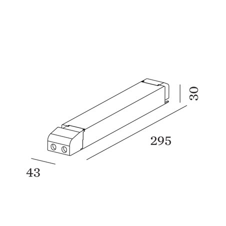 Wever & Ducré Driver 24V 100W PWM Dim