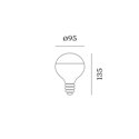 Wever & Ducré G95 LED Lamp 2700K | E27