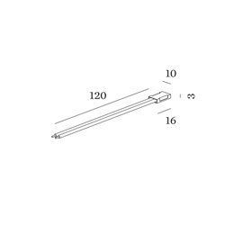 Wever & Ducré Ilane Mini Connector Strip To Wire