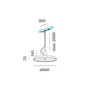 Wever & Ducré Roomor Office Microprism On Track 3-Phase 1.0 Led Trackverlichting