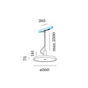 Wever & Ducré Roomor Office Opal On Track 3-Phase 1.0 Led Trackverlichting