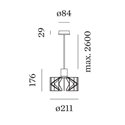 Wever & Ducré Wiro 2.0 Suspension lamp