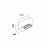 Wever & Ducré Plano Petit Surface 2.0 Deckenlampe
