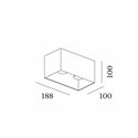 Wever & Ducré Box 2.0 LED Ceiling lamp