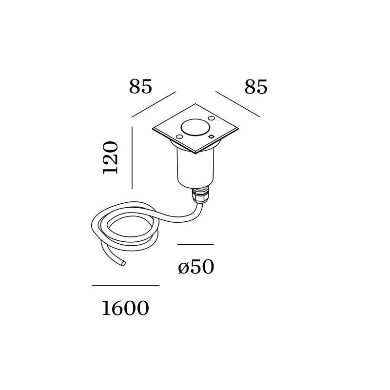 Wever & Ducré Chart 0.9 Bodenlampe