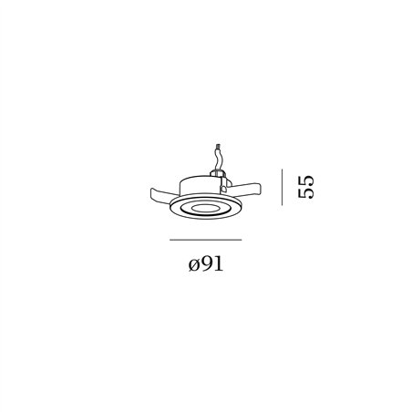 Wever & Ducré Intra 2.0 Spot Recessed spot