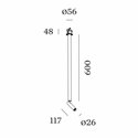 Wever & Ducré Match Stick Trimless 1.0 Recessed spot