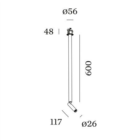 Wever & Ducré Match Stick Trimless 1.0 Recessed spot