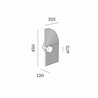 Wever & Ducré Tapis 3.0 Wandlampe