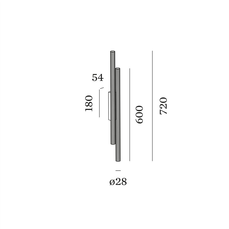 Wever & Ducré Trace Slim Wall 2.0 Wandlampe