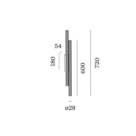 Wever & Ducré Trace Slim Wall 2.0 Wall lamp