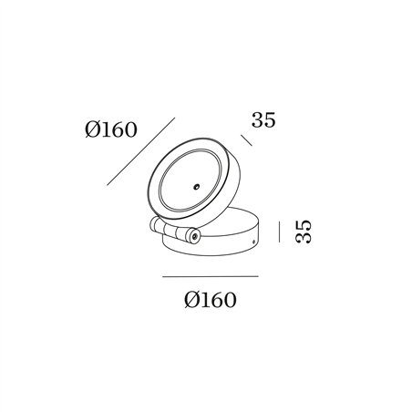 Wever & Ducré X-Beam Round 1.0 Floor lamp