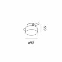 Wever & Ducré Mirbi IP44 1.0 Recessed spot