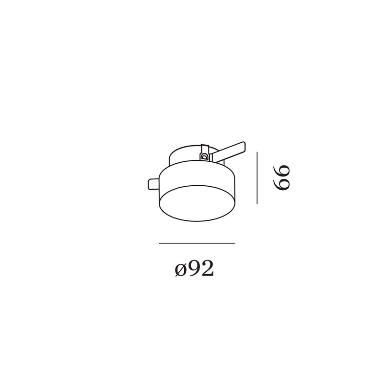 Wever & Ducré Mirbi IP44 1.0 Einbaustrahler