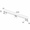 Wever & Ducré Ceno Surface 6.0 Ceiling lamp
