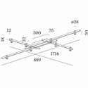 Wever & Ducré Trace Grid 1.0 Ceiling lamp