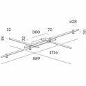 Wever & Ducré Trace Grid 2.0 Ceiling lamp