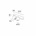 Wever & Ducré Leca Surface 2.0 Ceiling lamp