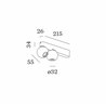 Wever & Ducré Leca Surface 2.0 Deckenlampe
