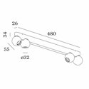 Wever & Ducré Leca Surface 4.0 Ceiling lamp