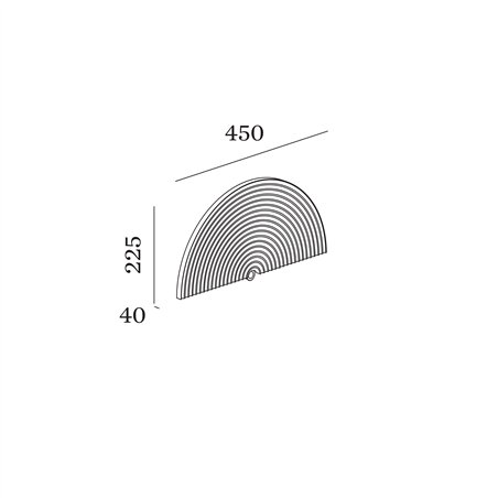Wever & Ducré Tapis 2.1 Wall lamp