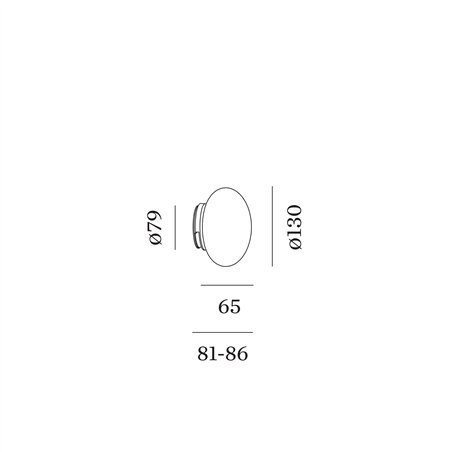 Wever & Ducré Perlez ClIP IP44 1.0 Wall lamp