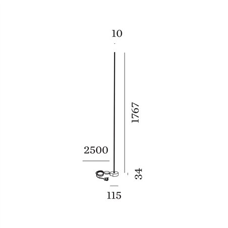 Wever & Ducré Finlin Floor 1.0 Floor lamp