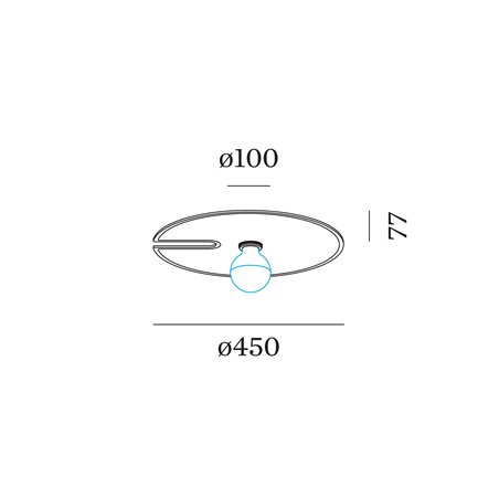 Wever & Ducré Mirro Soft 2.0 Ceiling lamp / Wall lamp