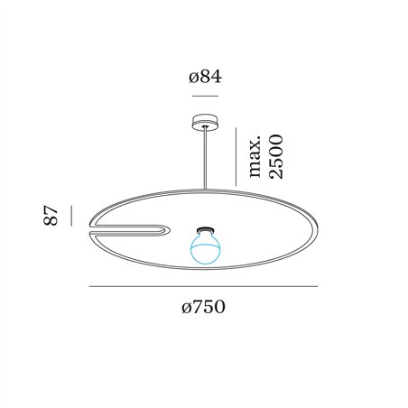 Wever & Ducré Mirro Soft Suspended 3.0 Suspension lamp