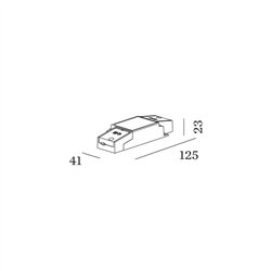 Wever & Ducré Driver 350mA 14.7W 26-42V Phase Cut Dim