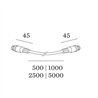 Wever & Ducré 24V Plug & Play System Extension Cable 2.5M