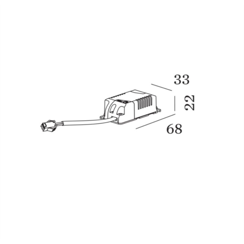 Wever & Ducré Driver 250mA 5W 13-26V Phase cut dim