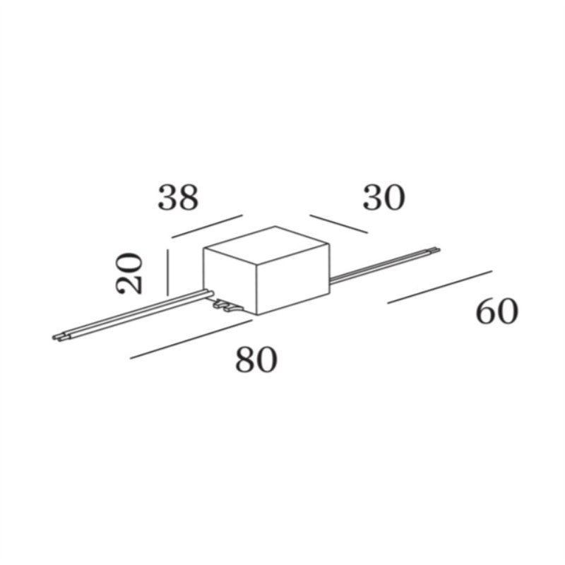 Wever & Ducré Driver 4.5W | 350 Ma | 8-12V | Phase-Cut Dim | IP44