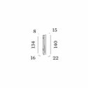 Wever & Ducré STRIPE SLIM 1.4 Wall lamp