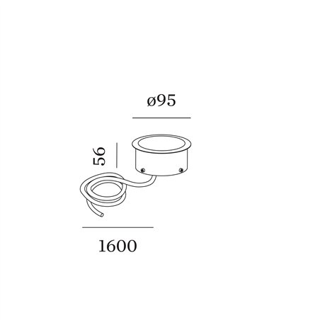 Wever & Ducré BLINK trim 2.0 Recessed spot
