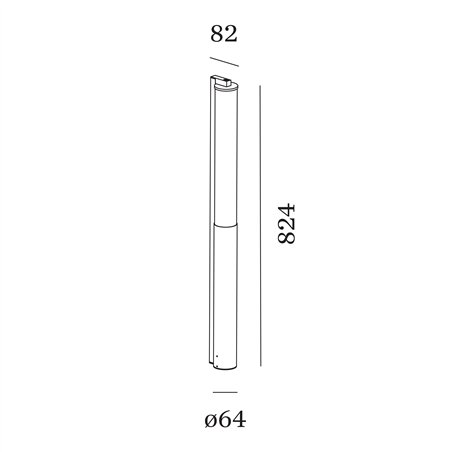 Wever & Ducré RIBELLE FLOOR 2.0 Garden lamp