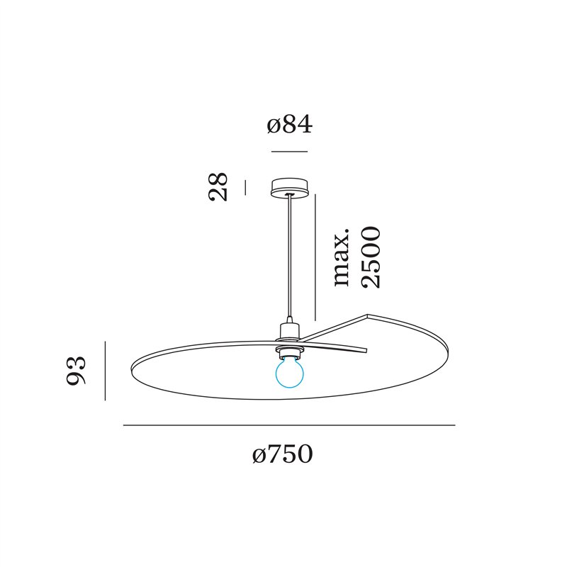 Wever & Ducré SPIRRA SOFT 1.0 Hängelampe