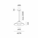 Wever & Ducré TRADORA SUSPENDED IP65 1.0 Suspension lamp