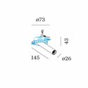 Wever & Ducré MATCH SNEAK trimless 1.0 Recessed spot