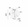 Wever & Ducré MATCH SEMI RECESSED snooze 1.0 Wandlampe
